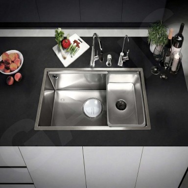 Chậu rửa 1 hố âm bàn đá GS11.76D